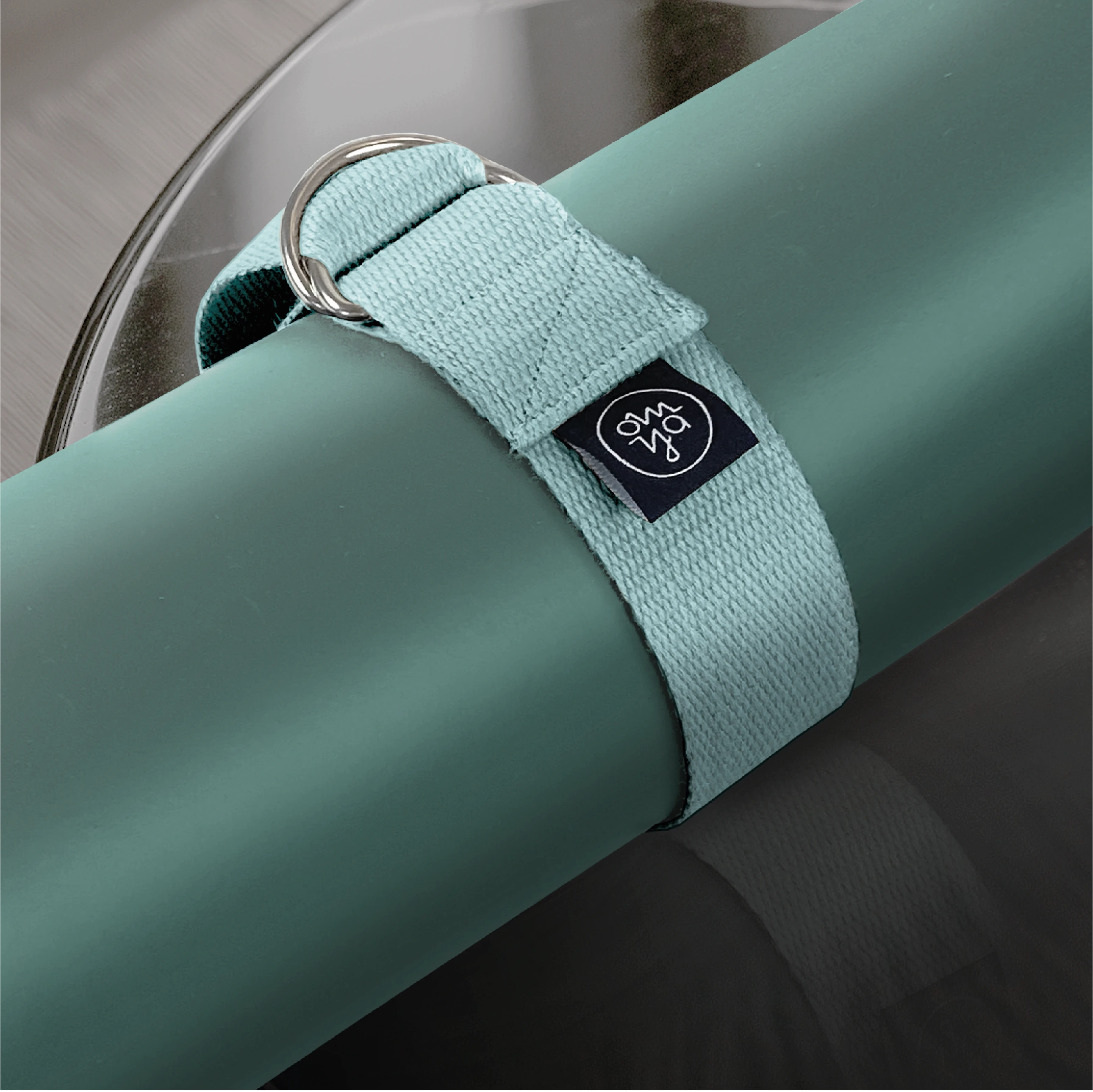 Yogamatten Gurt - Aqua