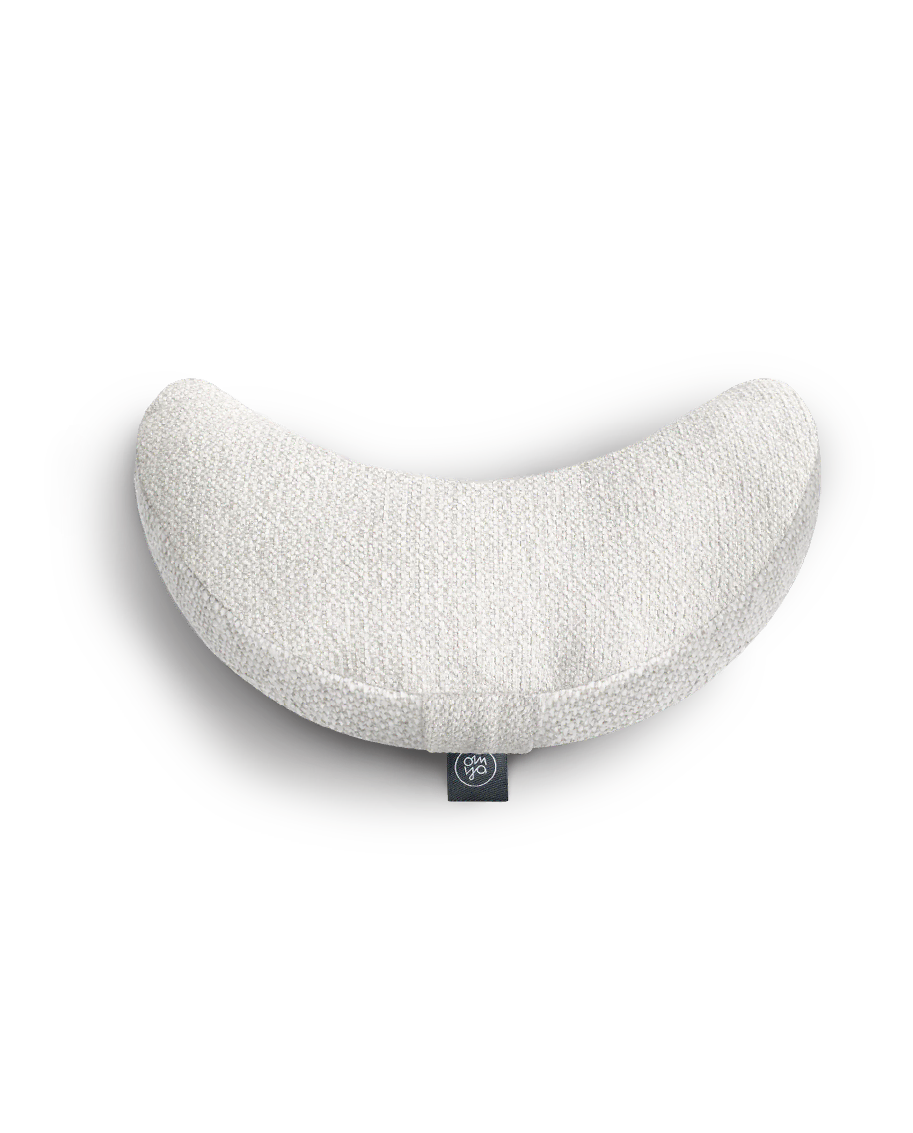 Design Yoga Half Moon Cushion - Maison Structure Pearl