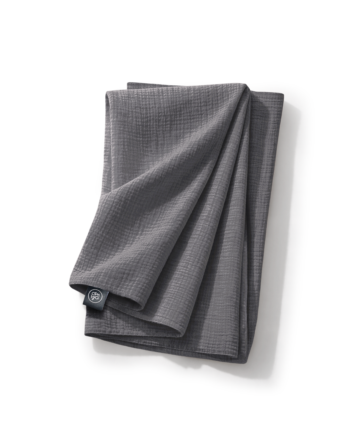 Musselin Plaid - Granit