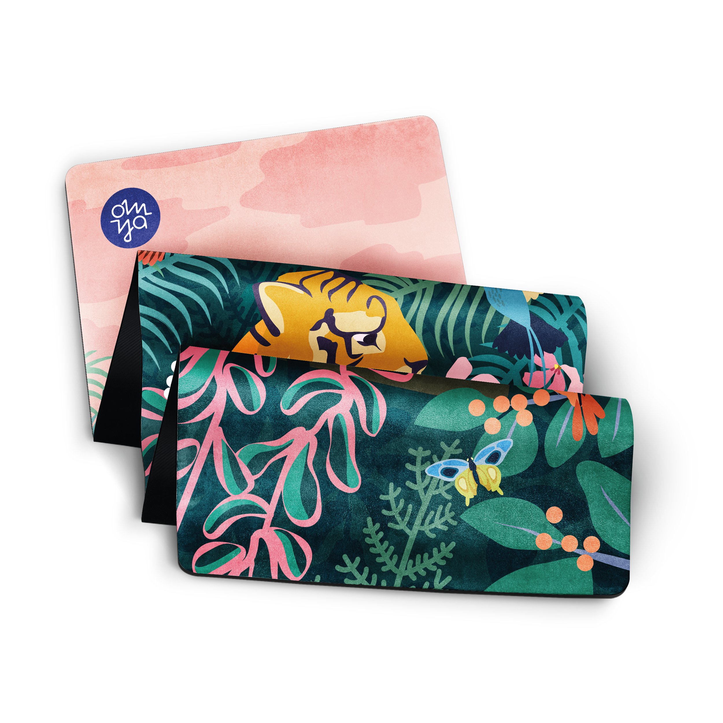 Children's yoga mat - Curious Tiger