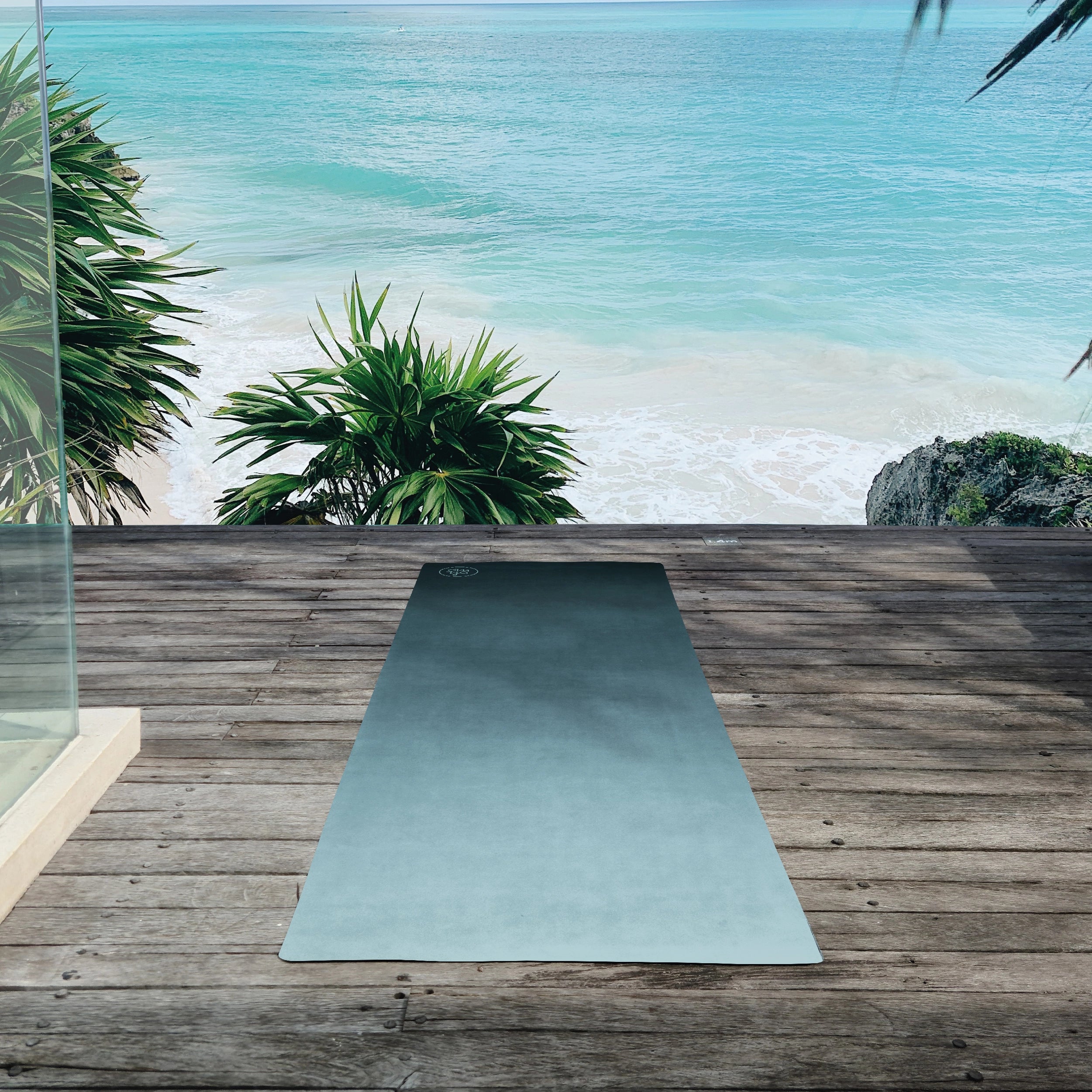 Tapis de yoga de voyage Sensual Flow - Basalt Lagoon 