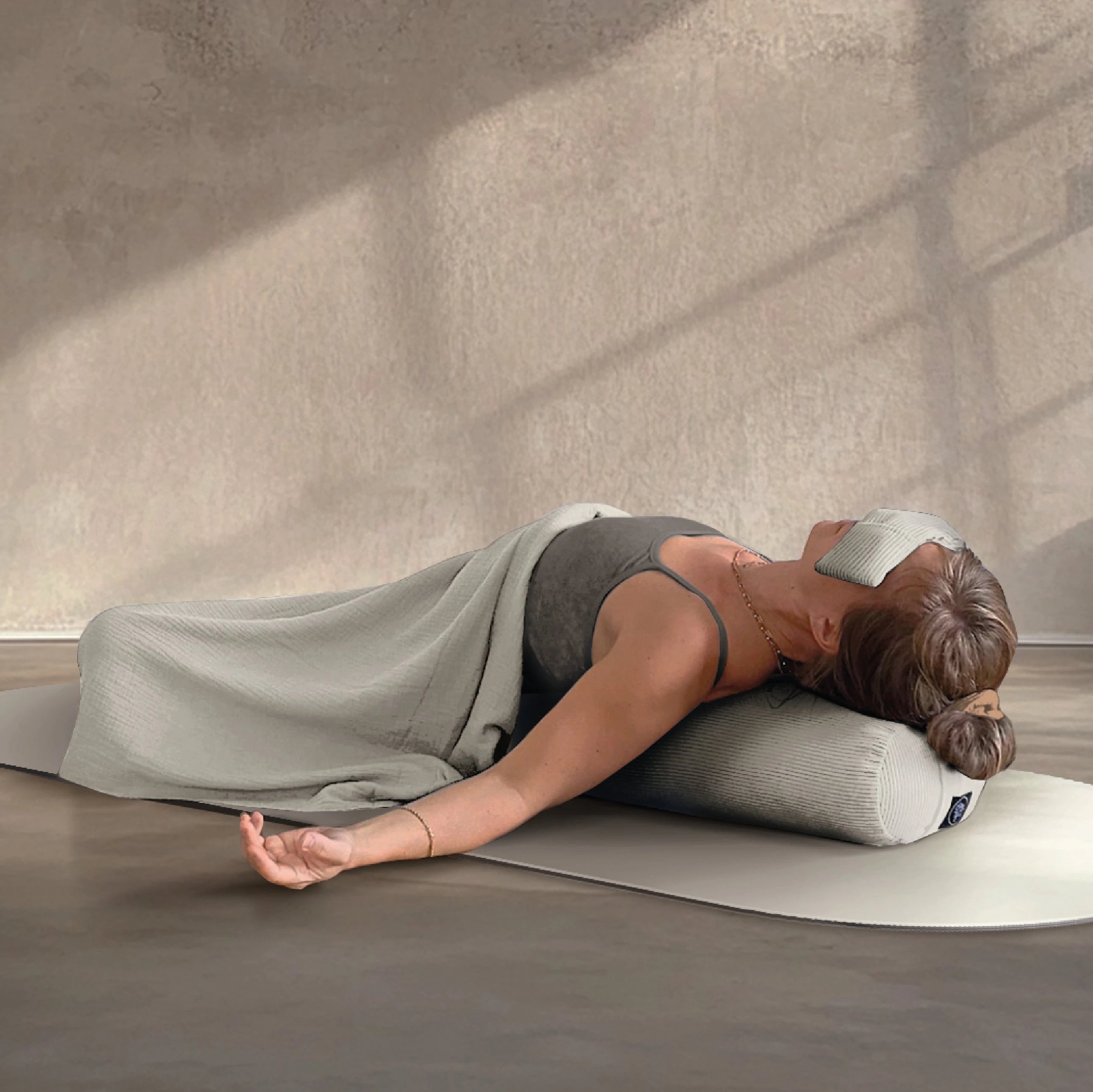 Shavasana Blanket - Pearl Muslin